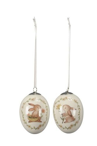 Set ostereier aus keramik - ostereier,