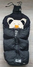 ODENWÄLDER FUßSACK MUCKI L SCHWARZ WINTER TOP SYMPATEX 100% WINDDICHT BABYNEST