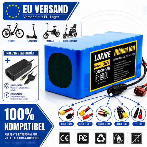 36v 100ah bike akku - 36v,