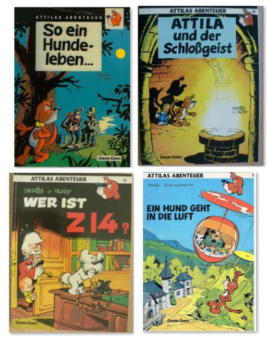 Attilas abenteuer comic band - attilas,