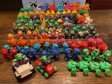 Astro Sniks Bully Bullyland Figur ab 1975 Rohling Variante rot rosa schwarz grün