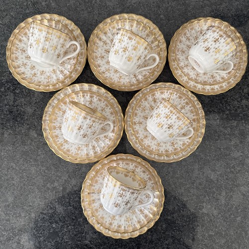 Spode fleur lys - gold, 6