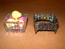 Alte, Obstschale, Pressglas