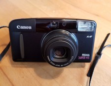 Canon Super Prima 115 / 38-115mm "Black" analoge Kleinbildkamera absolut Top