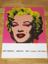 ANDY WARHOL POSTER - MARILYN