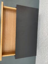 Ikea Wand Kasten Holz 50 x 24 x 12 Braun Schwarz