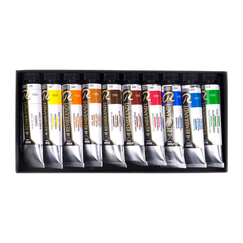 Rembrandt acrylfarben set - rembrandt, acrylfarben-set