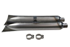 Auspufftopf (blank) für BMW R11, BMW R12 - DRP