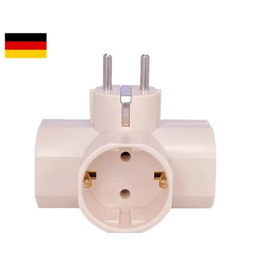 Fach mehrfachstecker - 3-fach,