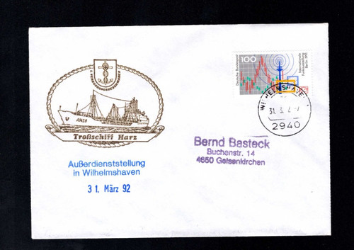 Marine troßschiff harz - sp, "harz"
