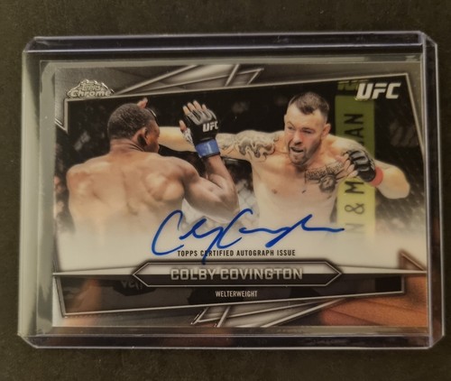 2026 topps chrome - ufc, colby