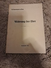 Dienstvorschrift HDv "Wahrung