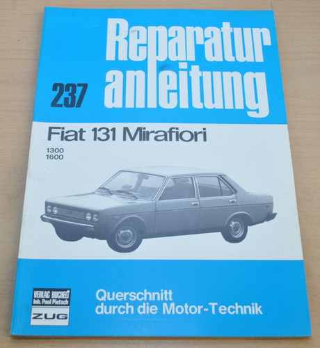 Fiat 131 mirafiori motor - fiat,