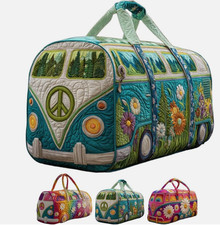 Hippie Van Quilted Duffle
