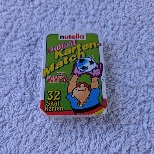 1996 nutella mini kartenspiel - nutella,