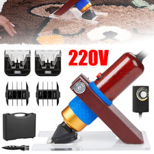 Elektrisch Teppichschneider Teppich Tufting Trimmer mit Scherenführung 200W