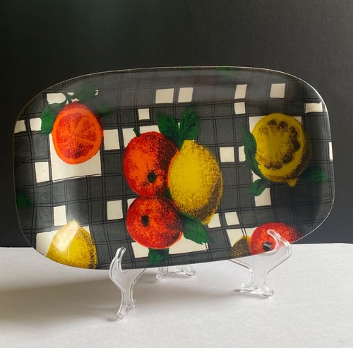 Mid century tablett obstschale - mid,