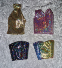 4 Glitzer Tops für Barbie