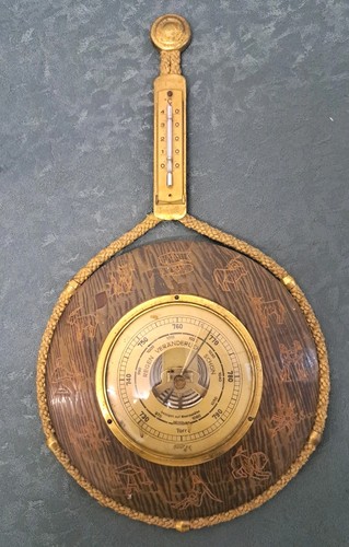 Barometer thermometer vintage - barometer,