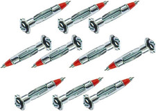 10 Stück M6 x 42 mm Hohlraumnieten verzinkt Weiß Hohler Maueranker