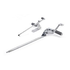 Vorverlegte Fußrastenanlage