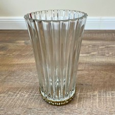 Vintage Glasvase Pressglas