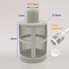 kleiner Filter Ansaugkorb z.B. für 1/2" Gartenschlauch Grob Schmutz Wasser Filte