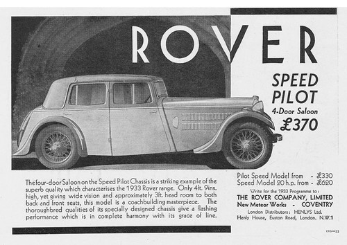 Rover speed pilot - speed,
