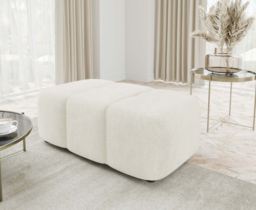 Polsterhocker furyn boucle - furyn,