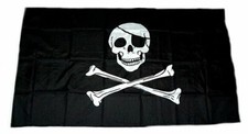 Flagge / Fahne Pirat