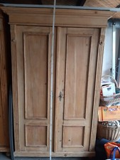 Dielenschrank, massiv Holz,  2 Türen Einlegeboden