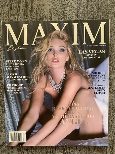 Maxim magazine february 2016 - maxim,