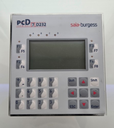 Saia burgess pcd7 - burgess, pcd7.d232