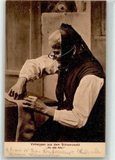 10676818 - Alte Frau stopft Socken Verlag Fuchs Nr. 5012 Trachten Schwarzwald