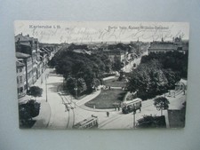 Ansichtskarte Karlsruhe Partie