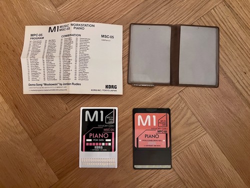 Korg piano mpc msc - m1, mpc-05