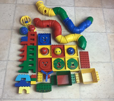 LEGO Duplo Kugelbahn Explore Set Röhren Kugeln Vintage 90er Kinderspielzeug