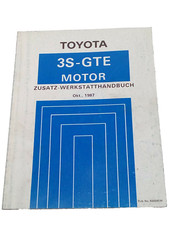 Zusatz Werkstatthandbuch Toyota Celica 4WD Motor 3S-GTE Modell ST165 Okt. 1987
