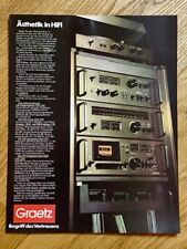 Graetz Ästhetik in HiFi