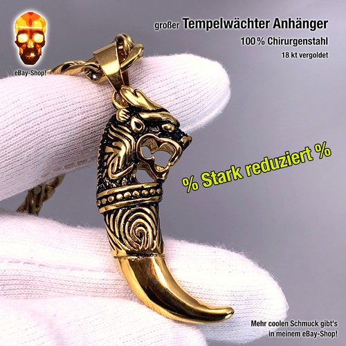 Löwen kralle anhänger - löwen,