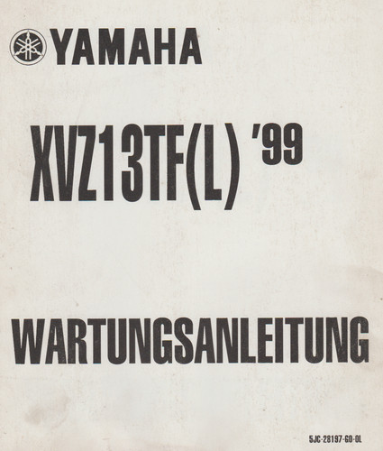 Yamaha xvz1300tf royal star - yamaha,