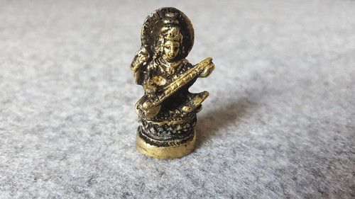 Buddha metall miniatur figur - buddha,