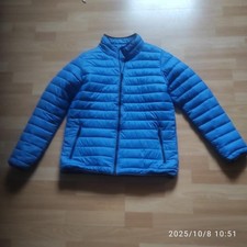 Blaue Steppjacke TCM Tchibo Gr. M/L Gr. 176/188 Kleiderpaket Weste Oberteile