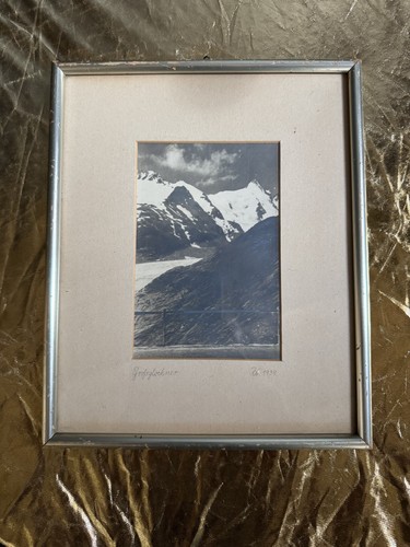 Großglockner vintage foto - großglockner,
