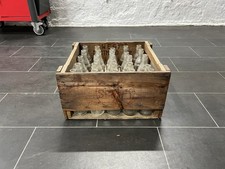 Holzkiste Vintage Coca Cola Mit Flaschen