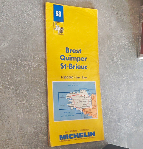 Michelin straßenkarte 58 - michelin,