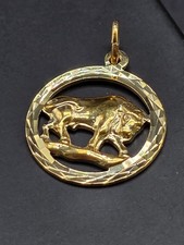 Anhänger Gelbgold 333 / 8k Sternzeichen Stier zeitlos elegant