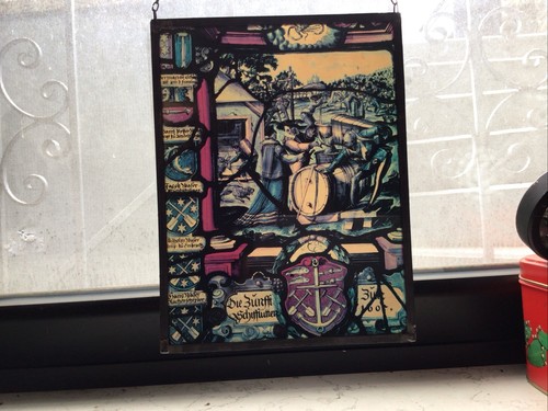 Glasbild fensterbild - glasbild,