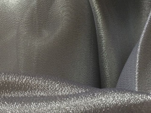 Metallic crystal organza - metallic,