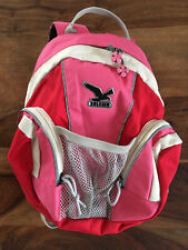 Salewa Mädchen Kinder Wander Kita Kindergarten Rucksack Klein Rosa Rot